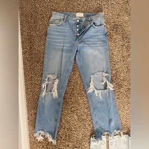 Blue jeans size 27